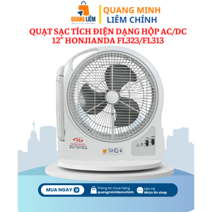 Quạt sạc tích điện Honjianda FL323 - 1 bình