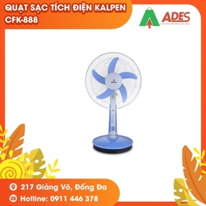 Quạt sạc tích điện Kalpen CFK-888