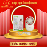 QUẠT SẠC TÍCH ĐIỆN MINI CẦM TAY GIÁ RẺ