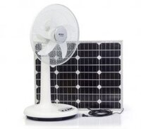 Quạt sạc tích hợp đèn ngủ Suntek KM-F0056 kiêm Pin sạc dự phòng - Hàng chính hãng