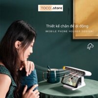 Quạt sạc USB mini TOCO kẹp màn hình máy tính để bàn,tản nhiệt cho điện thoại