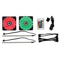 Quạt SAMA Esport RGB Led Kit ( 2 fan 120mm + 1 strip)