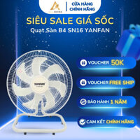 Quạt Sàn B4 SN16 YANFAN – 7 Cánh ABS, Công Suất 47W, 3 Chế Độ Gió, Động Cơ Dây Đồng 100%, BH 2 Năm