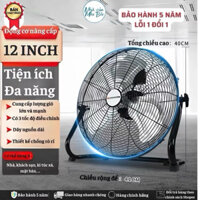 Quạt sàn CHIGO khung thép cánh inox 304 - Quạt chân quỳ công suất lớn 3 tốc độ - Quạt công nghiệp