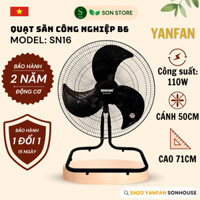 Quạt Sàn Công Nghiệp SN20 YANFAN - Công Suất 110W - Đường Kính Cánh 500mm - Động Cơ Dây Đồng 100%