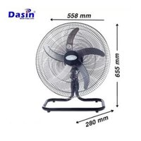 Quạt sàn Dasin KHDB 2050 Đen