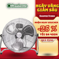 Quạt sàn Gemhaus GH450 công suất lớn 120W, quạt công nghiệp chân quỳ mạnh mẽ với 3 tốc độ