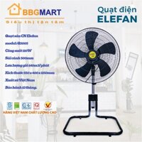 QUẠT SÀN RÚT CÔNG NGHIỆP ELEFAN Q5005 110W SẢI CÁNH 500MM GIÓ MẠNH VƯỢT TRỘI