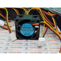 Quạt Sanyo 109P0424H7D28 24V/0.08A 40x40x15mm Giắc Cắm Fanuc