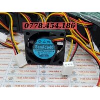 Quạt Sanyo 109P0424H7D28 24V/0.08A 40x40x15mm Giắc Cắm Fanuc , liên hệ O778454186