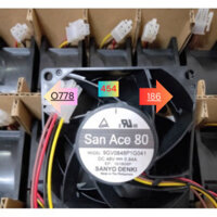 Quạt Sanyo 48V 0.84a 8038 9gv0848p1g041 4 Dây Biến Tần Quạt