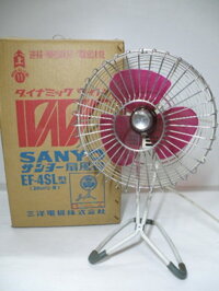 Quạt Sanyo EF-4SL cánh đỏ 20cm