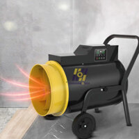 Quạt Sấy Điện Công Nghiệp Tiêu Chuẩn EU 5KW-30KW Có Điều Khiển Từ Xa & Hẹn Giờ Sưởi Khu Vực Rộng Như Trang Trại, Chăn Nuôi