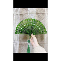 Quạt sừng xanh hầu Thánh