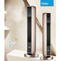 Quạt sưởi 2 chiều HAIER hiển thị nhiệt độ phòng, máy sưởi có điều khiển, quat suoi, may suoi