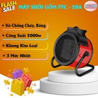 Quạt sưởi ấm công nghệ số, máy sưởi ốm PTC 20A 200w thân kim loại siều bền, công nghệ thiết kế nhỏ gọn nhẹ, quạt sưởi mi