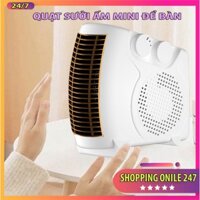 Quạt sưởi ấm mini để bàn HEATER - Máy sưởi ấm mini để bàn, Máy sưởi ấm phòng ngủ