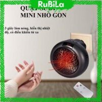 Quạt Sưởi Ấm Mùa Đông Mini Treo Tường Cắm Điện 900w Dùng Cho Văn Phòng Phòng Ngủ Nhà Tắm An Toàn Hiệu Quả