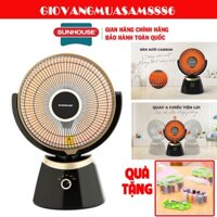 Quạt sưởi carbon Sunhouse SHD7008 + Tặng Hộp Kim Chỉ Đa Năng