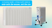 Quạt sưởi dầu Midea MH-O23-11A