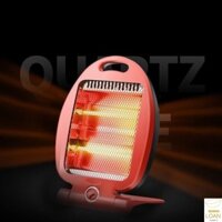 Quạt sưởi Đèn sưởi hồng ngoại hình cá 800w, có role an toàn