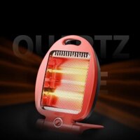 Quạt Sưởi Đèn Sưởi Hồng Ngoại Hình Cá 800w, Có Role An Toàn