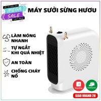 Quạt sưởi điện quạt sưởi mini cho gia đình quạt sưởi mùa đông máy sấy hình hươu