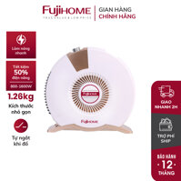 Quạt sưởi đối lưu Mini nhập khẩu Fujihome FH-001 không phát sáng, không đốt oxi - Hàng chính hãng