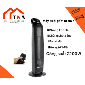 Quạt sưởi gốm Benny BHT-2200