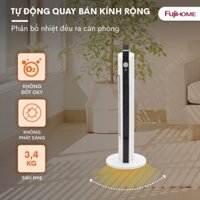 Quạt sưởi gốm Ceramic nhập khẩu FUJIHOME FH2000M Điều khiển cơ - Làm ấm nhanh -Tiết kiệm điện