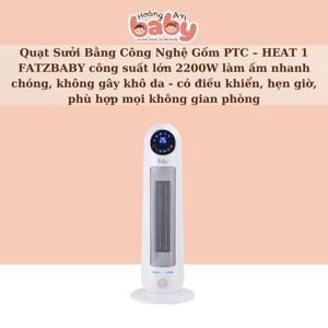 Quạt sưởi gốm FatzBaby Heat 1 FB8165EA