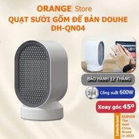 Quạt sưởi gốm Xiaomi Douhe DH-QN04 làm nóng nhanh, góc xoay 45º, với 2 chế độ gió mát và ấm, giúp bạn sử dụng quanh năm