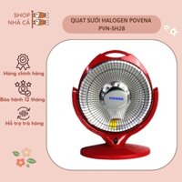 Quạt Sưởi Halogen POVENA PVN-SH28 Đèn Sưởi Máy Sưởi Mini