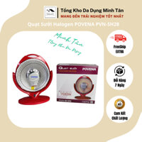 Quạt Sưởi Halogen POVENA PVN-SH28 Đèn Sưởi Mini