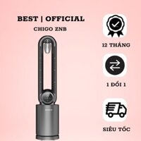 Quạt Sưởi Không Cánh 2 Chiều Nóng Lạnh CHIGO ZNB - Lọc Không Khí Bụi Mịn HEPA- Phun Sương - Hẹn Giờ - Khử Trùng UV