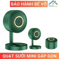 Quạt sưởi mini để bàn văn phòng  - Chỉnh độ cao và gấp gọn thuận tiện mang theo người mã 17047
