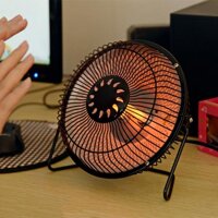 Quạt sưởi Mini Heater 4 inch Quạt sưởi ấm mini tiết kiệm điện (Màu ngẫu nhiên)