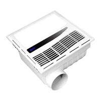 Quạt sưởi nhà tắm âm trần Hans HA-S điều khiển cơ - Hàng chính hãng