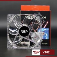 Quạt tản nhiệt 120mm trắng V102 (không có led)