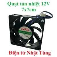 QUẠT TẢN NHIỆT 12VDC 7015 7x7CM, QUẠT MINI 12V
