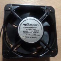 quạt tản nhiệt 220v kích thước 15x17