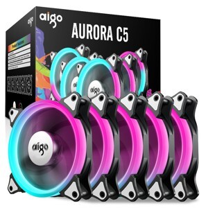 Quạt tản nhiệt Aigo Aurora C5 (5PCS/PACK)