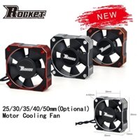 Quạt tản nhiệt bằng nhôm 25mm 30mm 36mm 40mm 50mm cho động cơ không chổi than 1/10 1/8 1/12 RC chất lượng cao