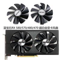 Quạt Tản Nhiệt card Đồ Họa Bản Quốc Tế Mới sapphire rx 580 / 570 / 480 / 470 Platinumum / ultra platinum