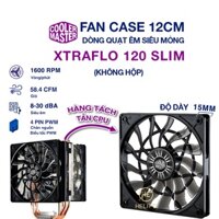 Quạt tản nhiệt case Cooler Master XtraFlo 120 Slim 12015 1600 RPM 58.4 CFM - Fan Case 12cm - XF 120 Slim