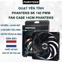 ▥Quạt tản nhiệt case máy tính Phanteks MetallicGear Skiron Black 140mm 1500 RPM - fan 14cm
