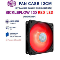 Quạt tản nhiệt case máy tính Cooler Master SickleFlow 120 - Quạt SickleFlow 12cm - SF120 Red Led