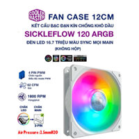 Quạt tản nhiệt case máy tính Cooler Master SickleFlow 120 - Quạt SickleFlow 12cm SF120 Non Led | Led ARGB | Led RGB