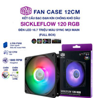 Quạt tản nhiệt case máy tính Cooler Master SickleFlow 120 RGB - Quạt SickleFlow 12cm