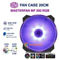 Quạt tản nhiệt case máy tính Cooler Master MF200R RGB 20CM